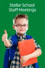 Better School Staff Meetings